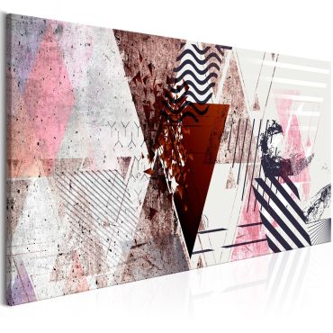 Canvas Print - Geometric Background (1 Part) Narrow