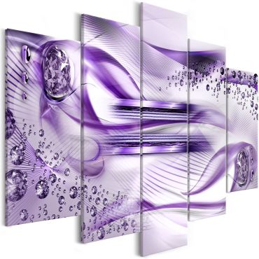 Πίνακας - Underwater Harp (5 Parts) Wide Violet