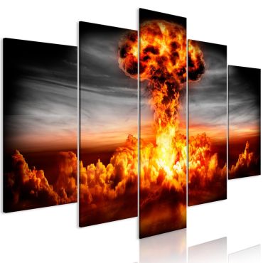 Canvas Print - Explosion (5 Parts) Wide