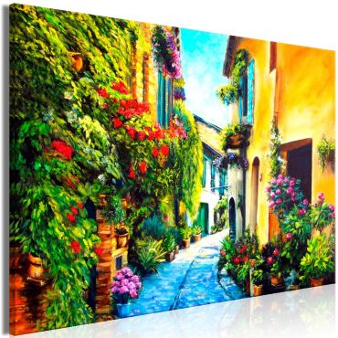 Canvas Print - Beautiful Street (1 Part) Wide