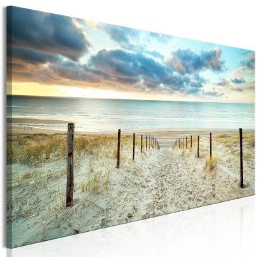 Canvas Print - Sand Path (1 Part) Narrow