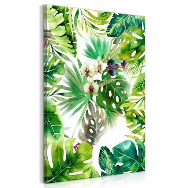 Canvas Print - Tropical Shadow (1 Part) Vertical