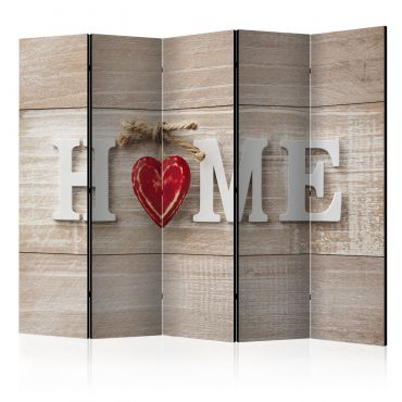 Διαχωριστικό με 5 τμήματα - Room divider - Home and red heart 225x172