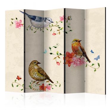 Διαχωριστικό με 5 τμήματα - Bird Song II [Room Dividers] 225x172