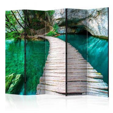 Room Divider - Emerald Lake II [Room Dividers] 225x172