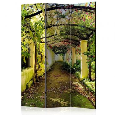 Διαχωριστικό με 3 τμήματα - Romantic Garden [Room Dividers] 135x172