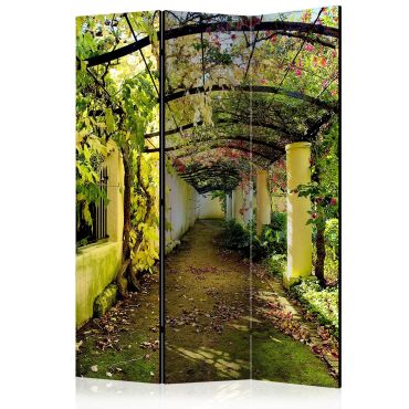 Διαχωριστικό με 3 τμήματα - Romantic Garden [Room Dividers] 135x172