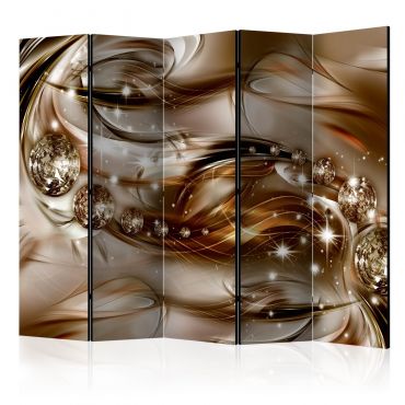 Room Divider - Chocolate Tide II [Room Dividers] 225x172