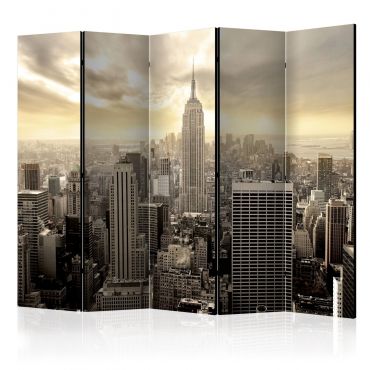 Διαχωριστικό με 5 τμήματα - Light of New York II [Room Dividers] 225x172