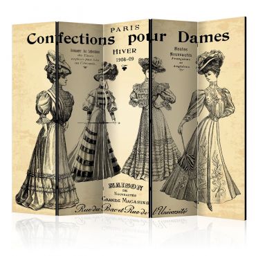 Διαχωριστικό με 5 τμήματα - Confections pour Dames II [Room Dividers] 225x172
