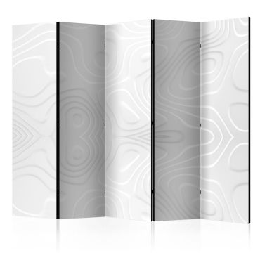 Διαχωριστικό με 5 τμήματα - Room divider - White waves II 225x172
