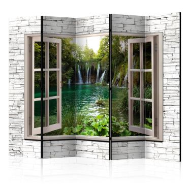 Διαχωριστικό με 5 τμήματα - Green Treasure II [Room Dividers] 225x172