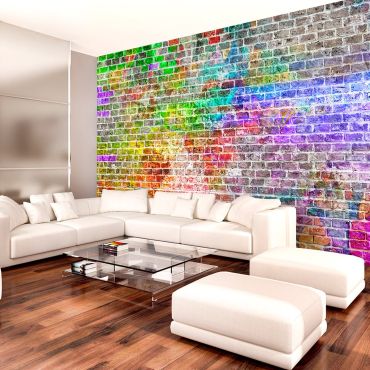 Φωτοταπετσαρία - Rainbow Wall