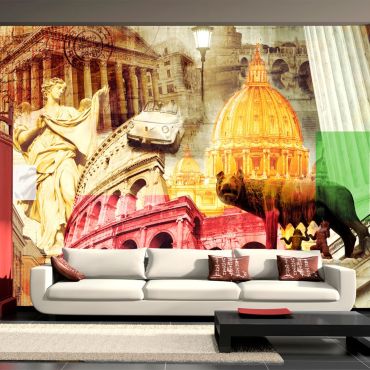 Φωτοταπετσαρία - Rome - collage