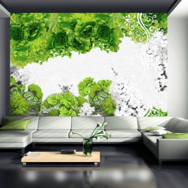 Wallpaper - Colors of spring: green