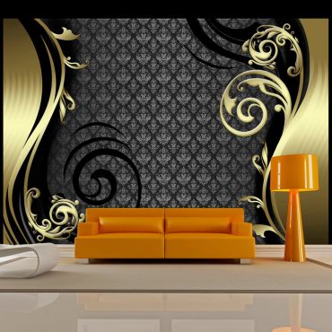 Φωτοταπετσαρία - Golden curtain