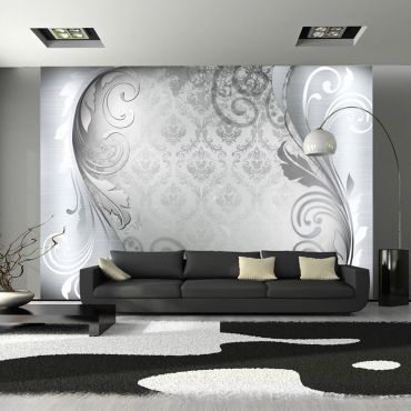 Wallpaper - Gray ornament
