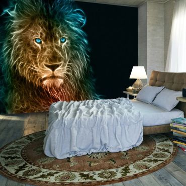 Φωτοταπετσαρία - Abstract lion