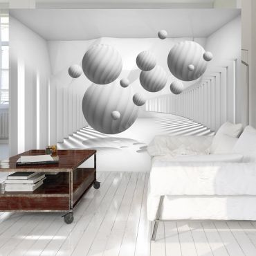 Φωτοταπετσαρία - Balls in White