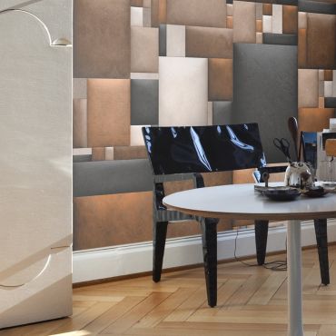Wallpaper - Leather blocks 50x1000