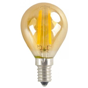 LED Filament E14 Retro 6W 2700K Dimmable Amber lamp