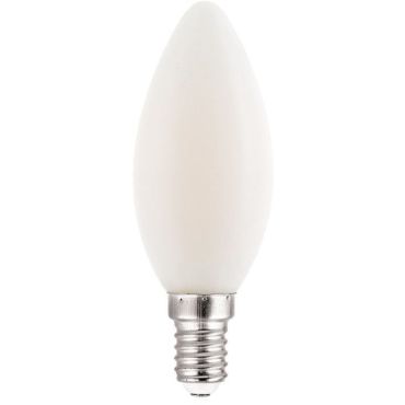 Λαμπτήρας LED Filament E14 Candle 6W 2700K Dimmable Frosty