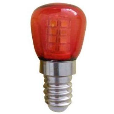 Λαμπτήρας LED E14 T26 1W Red Mini