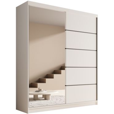 Ντουλάπα Shelvia 180 συρόμενη 