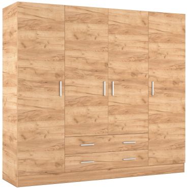 Wardrobe Hana 4-door