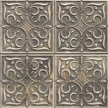 Tile ANTIGUA LIS Black KARAG