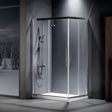 Devon Flow Corner Entry cabin