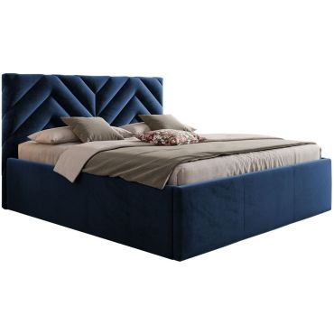 Upholstered bed Azzuro
