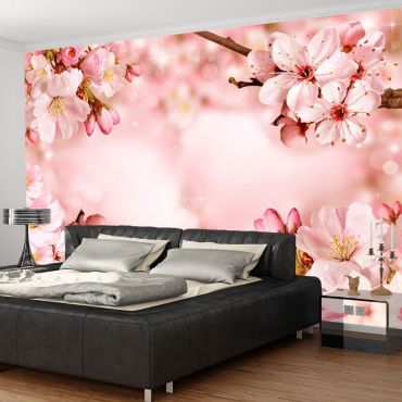 Self-adhesive photo wallpaper - Magical Cherry Blossom
