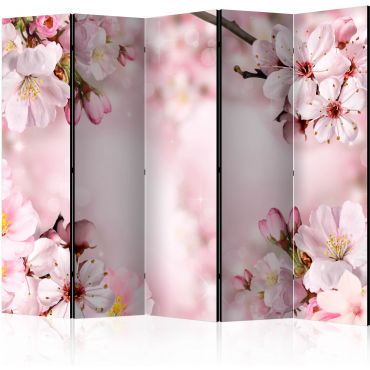Διαχωριστικό με 5 τμήματα - Spring Cherry Blossom II [Room Dividers]