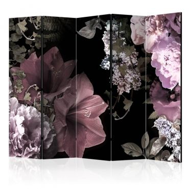 Διαχωριστικό με 5 τμήματα - Flowers from the Past II [Room Dividers]
