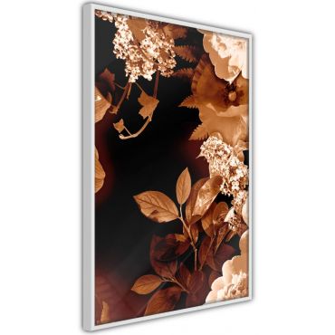 Αφίσα - Flower Decoration in Sepia