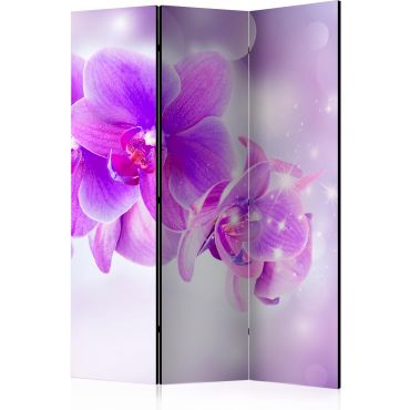 Διαχωριστικό με 3 τμήματα - Purple Orchids [Room Dividers]