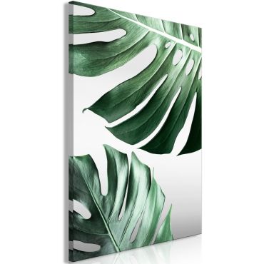 Table - Monstera Leaves (1 Part) Vertical