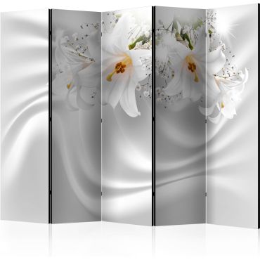 5-part divider - Royal Whiteness II [Room Dividers]