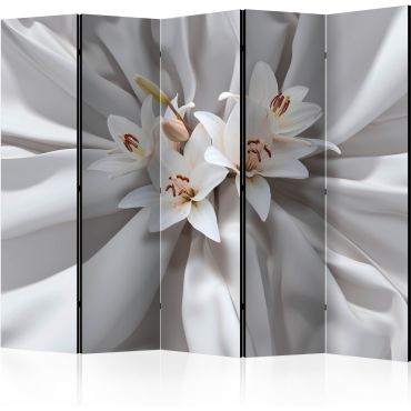 Διαχωριστικό με 5 τμήματα - Sensual Lilies II [Room Dividers]