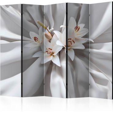 5-part divider - Sensual Lilies II [Room Dividers]