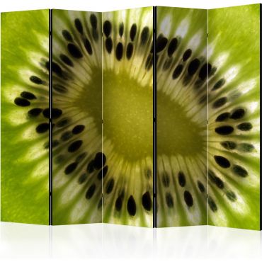 Διαχωριστικό με 5 τμήματα - fruits: kiwi II [Room Dividers]