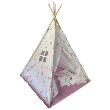 Παιδική σκηνή Baby Adventure Teepee Flamingo