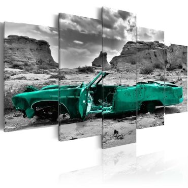 Table - Green car