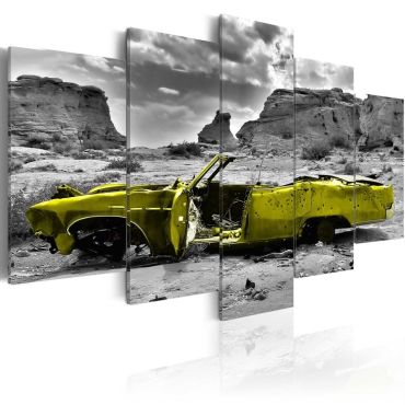 Table - Yellow car