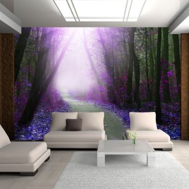 Self-adhesive photo wallpaper - Purple path