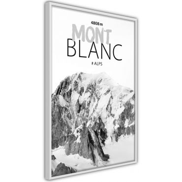 Αφίσα - Peaks of the World: Mont Blanc