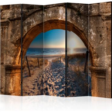 5-part divider - Pillars and Forest II [Room Dividers]