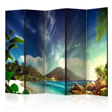 5-section divider - Dormant Volcano II [Room Dividers]