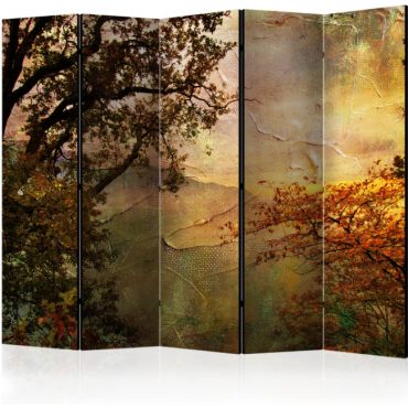 Διαχωριστικό με 5 τμήματα - Painted autumn II [Room Dividers]